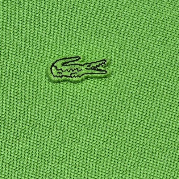 Lacoste Regular Fit Lime Green Polo, Mens 3XL - Picture 2 of 7